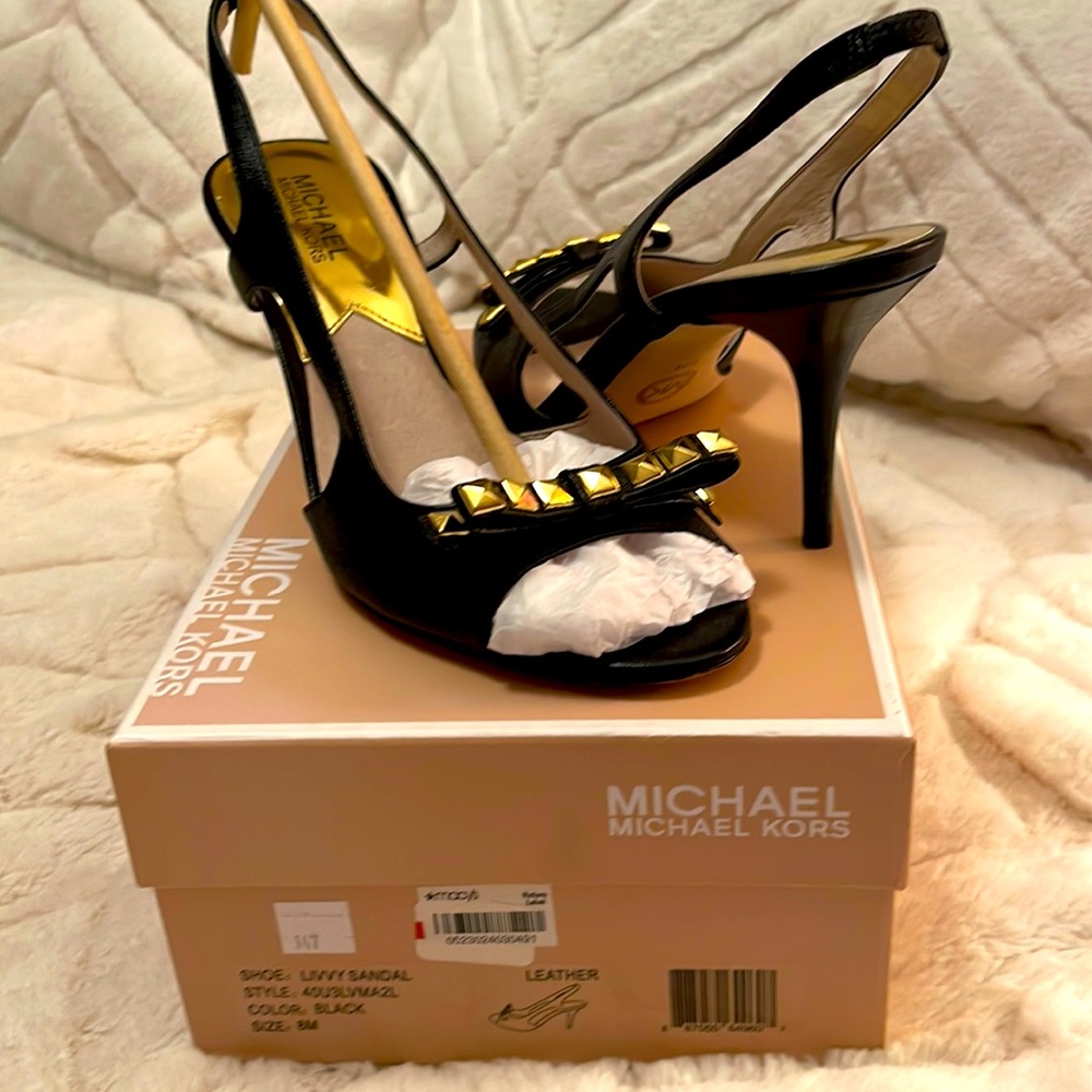 Michael Kors Heel Libby Sandal